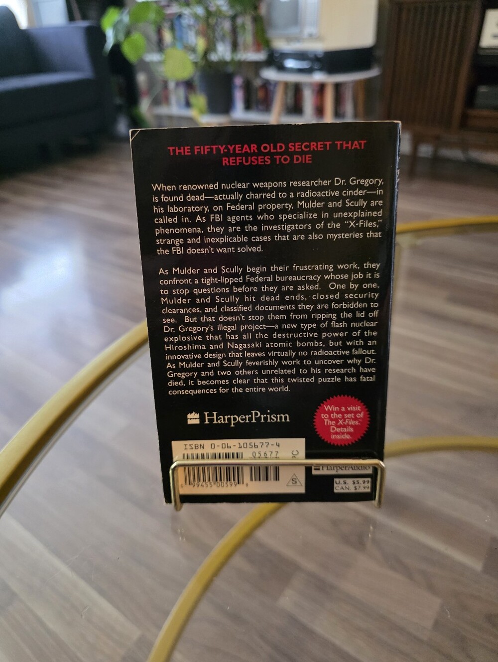 The X-Files Ground Zero Paperback Book - Picture 2 of 3